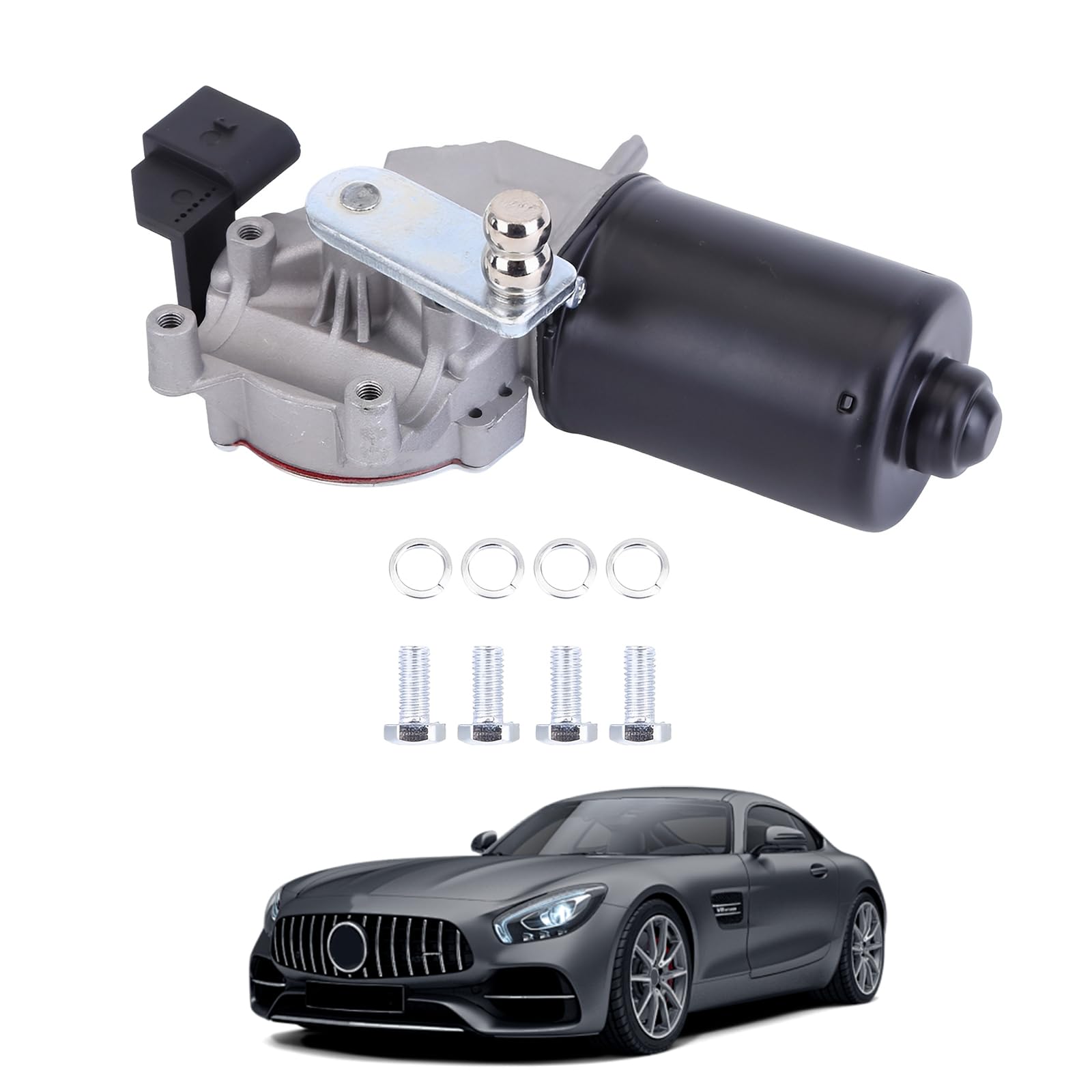 LICHENGTAI Wischermotor Scheibenwischermotor Vorne Kompatibel mit Mercedes-Benz B-Klasse W245 2005-2011 Elektrischer Wischermotoren A1698200300 von LICHENGTAI