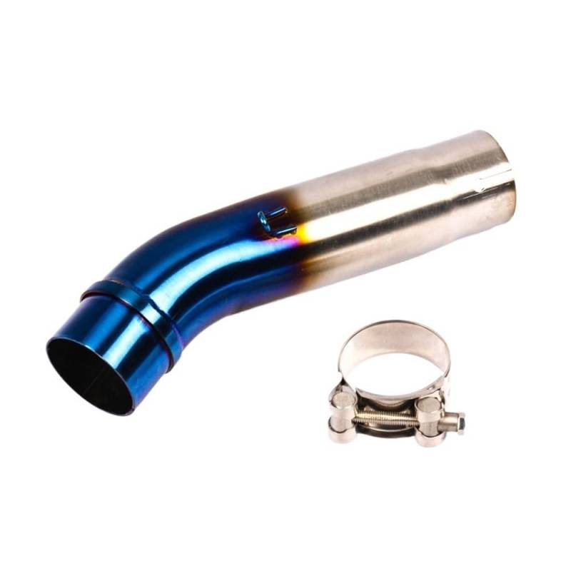 Auspuff Verbindungsrohr Für CB400 CB400SF 2008-2017 Motorradauspuff Mittelverbindungsrohr Edelstahl Slip On 51mm Schalldämpfer Escape(Color v) von LIDWF