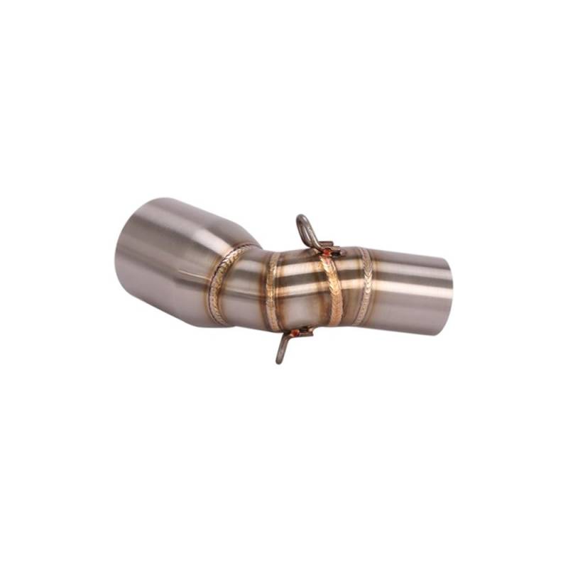 Auspuff Verbindungsrohr Für CF&MO&to 400GT 650GT 650 GT 400 GT Motorradauspuff Flucht Edelstahl Mittleres Verbindungsrohr Anschluss 51mm Schalldämpfer von LIDWF