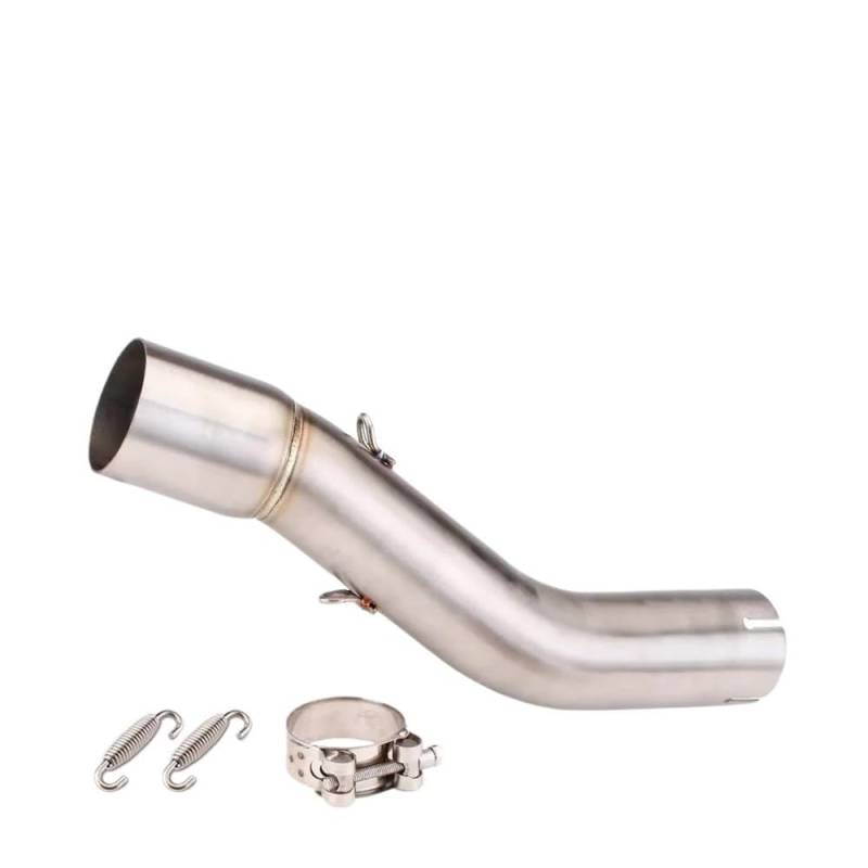 Auspuff Verbindungsrohr Für GSX250R GSX 250R GSX250 Gsx 250 DL250 Slip On Motorradauspuff Mittelrohr Verbinden Rohr Schalldämpfer(GSX250R-Silver) von LIDWF