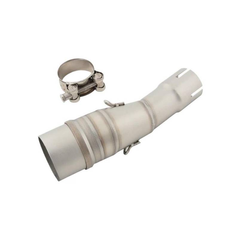 Auspuff Verbindungsrohr Für Xmax 250 300 XMAX250 XMAX300 2017-2023 Motorradauspuff Flucht Ändern Mid Link Rohr Verbinden 51mm Schalldämpfer(2017-2020) von LIDWF