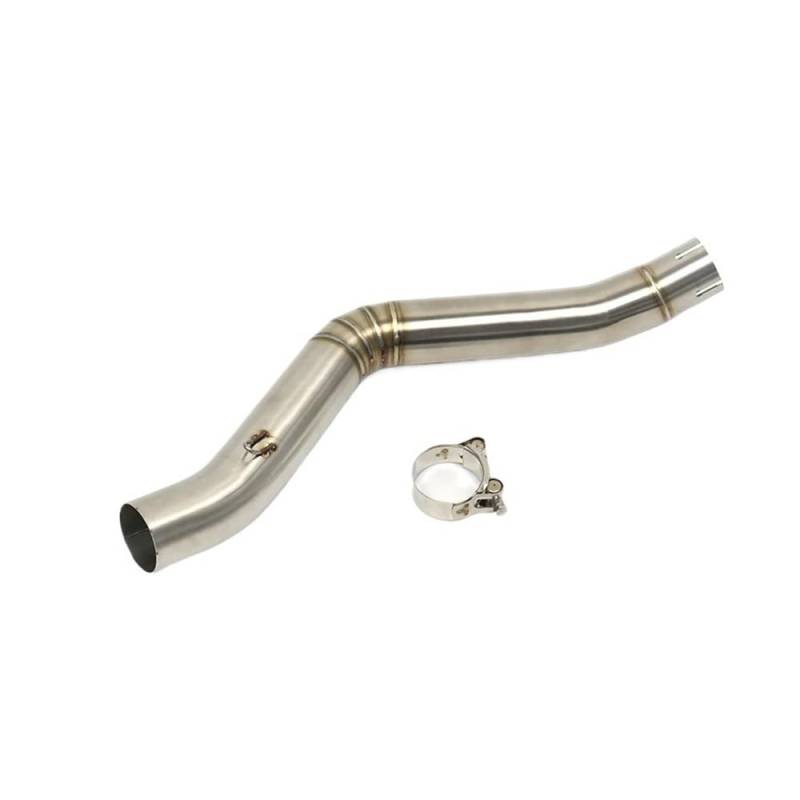 Auspuff Verbindungsrohr Mittleres Verbindungsrohr Auspuff Motorrad Edelstahl Schalldämpfer Für 502C 502X TRK502 TRK 502 2016 2017 2018(502C) von LIDWF