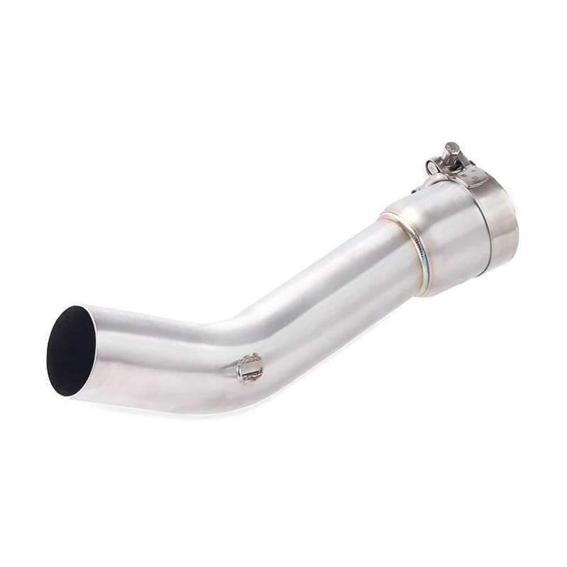 Auspuff Verbindungsrohr Motorrad Auspuff Flucht Schalldämpfer Mittleren Link Rohr Slip Auf Auspuff Für FZ1N FS Für FAZER FZ1N FZ1000 2005-2016 von LIDWF