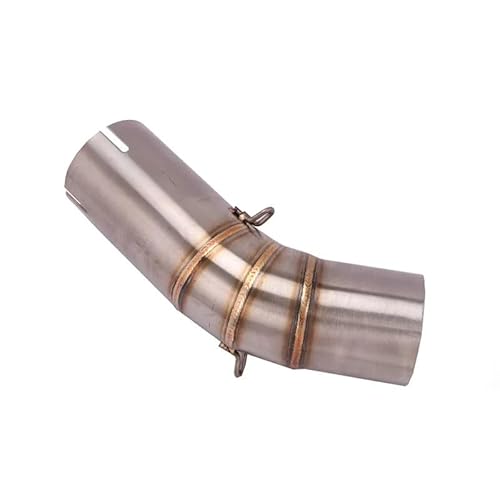 Auspuff Verbindungsrohr Motorrad GP Project Exhaust Escape Modify Middle Link Pipe Anschluss 60mm Schalldämpfer Slip On Für 959 Für Panigale von LIDWF