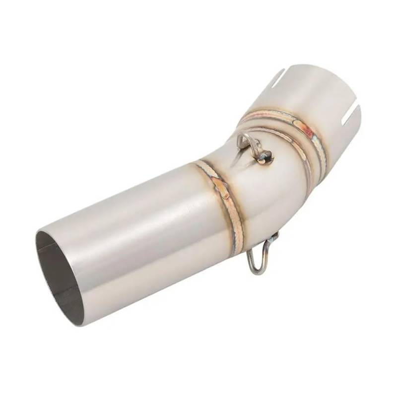 Auspuff Verbindungsrohr Motorradauspuff Mittelverbindungsrohr Slip-On Schalldämpfer Halten Katalysator Edelstahl Für ZX10R 2011-2022 von LIDWF
