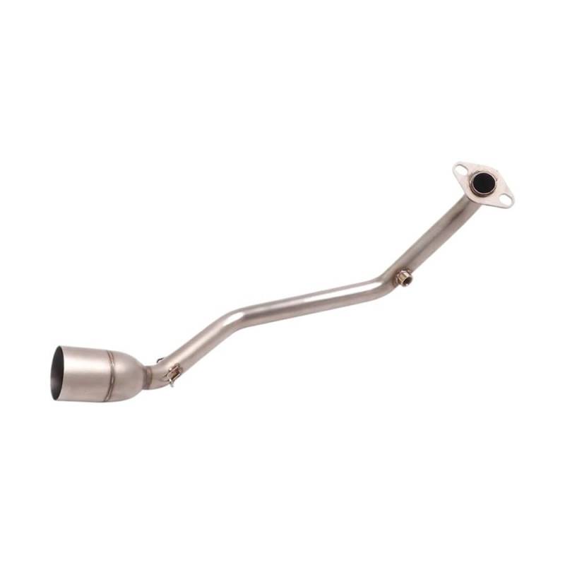 Auspuff Verbindungsrohr Slip Auf Für PCX125 PCX150 PCX 125 150 2021 2022 Motorrad Auspuff Vorne Link Rohr Flucht Moto Schalldämpfer Mit Sensor von LIDWF