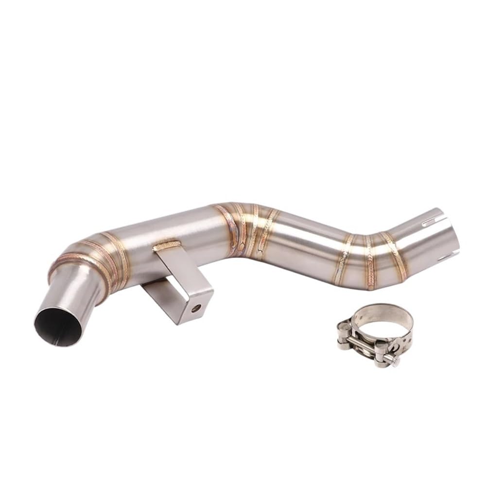Auspuff Verbindungsrohr Slip Für 502 C 502C Motorrad Edelstahl Mittleren Link Rohr Auspuff Flucht Verbinden Schalldämpfer(Catalyst Delete Pipe) von LIDWF