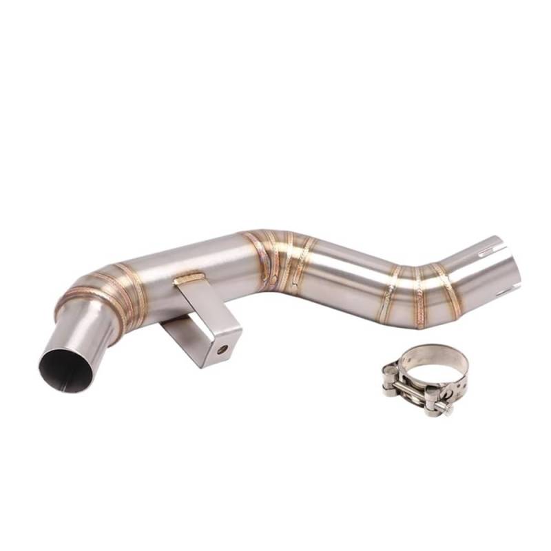 Auspuff Verbindungsrohr Slip Für 502 C 502C Motorrad Edelstahl Mittleren Link Rohr Auspuff Flucht Verbinden Schalldämpfer(Catalyst Delete Pipe) von LIDWF