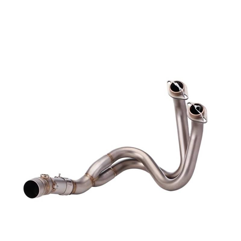 Auspuff Verbindungsrohr Slip-On-Auspuffschalldämpfer-Sensor Vorne Mitte Anschluss Verbindungsrohr Für ve&rsys 650 ER6N Z650 Für NI&nja 650 2012-2019 2020 2022 von LIDWF