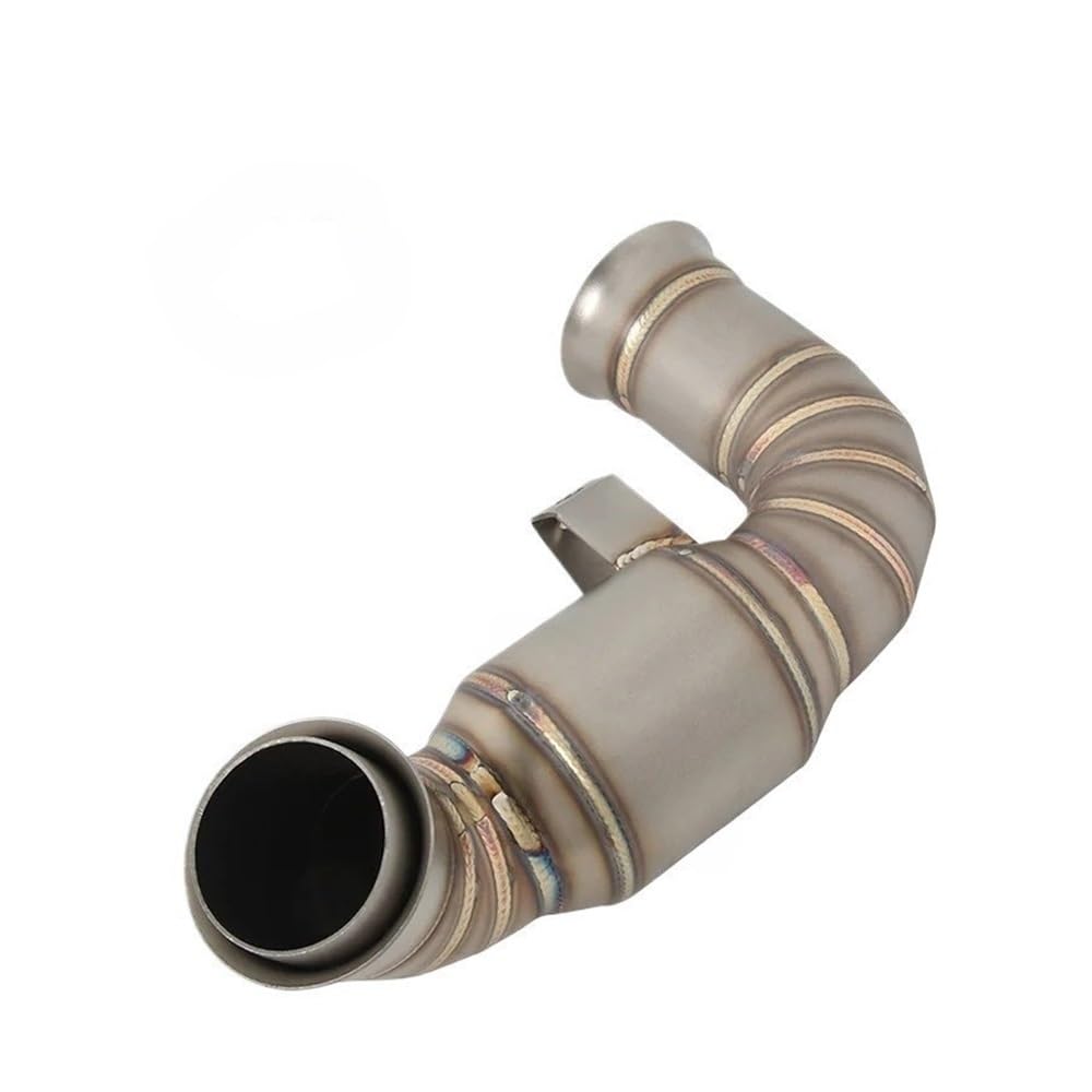 Auspuff Verbindungsrohr Slip-On Für 800MT CF 800-5A 2021 2022 Titanlegierung Mittelverbindungsrohr Motorradauspuff Fluchtverbindungsrohr(Type E) von LIDWF