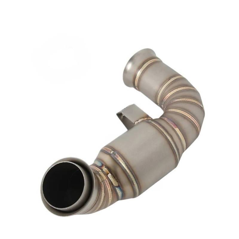 Auspuff Verbindungsrohr Slip-On Für 800MT CF 800-5A 2021 2022 Titanlegierung Mittelverbindungsrohr Motorradauspuff Fluchtverbindungsrohr(Type E) von LIDWF