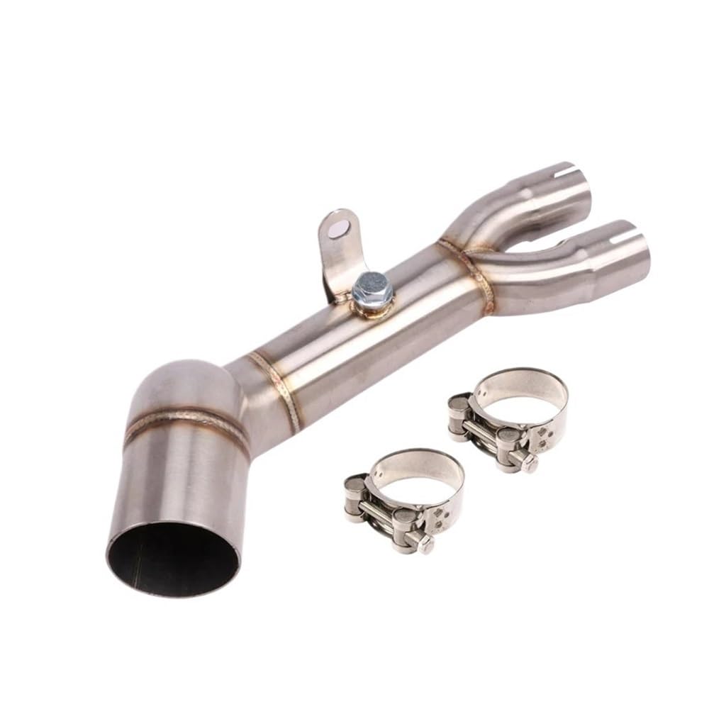 Auspuff Verbindungsrohr Slip-On Für Cb1000R 2009-2018 Motorradauspuff Edelstahl Mid Link Pipe Schalldämpfer Espaces Auspuff Mittelrohr Auspuff Verbindungsrohr Slip-On Für Cb1000R 2009-2018 Motorradauspuff Edelstahl Mid Link Pipe Schalldämpfer Espaces Auspuff Mittelrohr von LIDWF