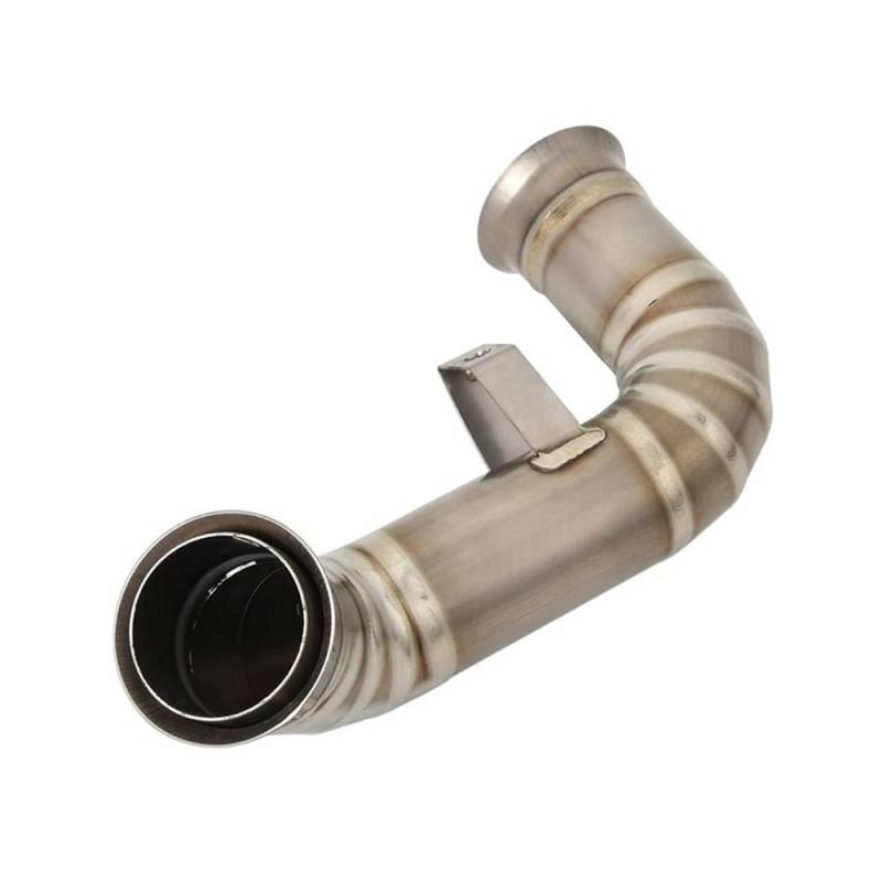 Auspuff Verbindungsrohr Titanlegierung Motorrad-Auspuff Mit Katalysator Mittelverbindungsrohr Escape Moto Für 800MT CF800-5A 2021 2022 Slip-On(Type-B1) von LIDWF