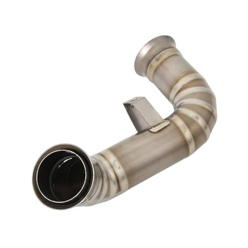 Auspuff Verbindungsrohr Titanlegierung Motorrad-Auspuff Mit Katalysator Mittelverbindungsrohr Escape Moto Für 800MT CF800-5A 2021 2022 Slip-On(Type-B2) von LIDWF