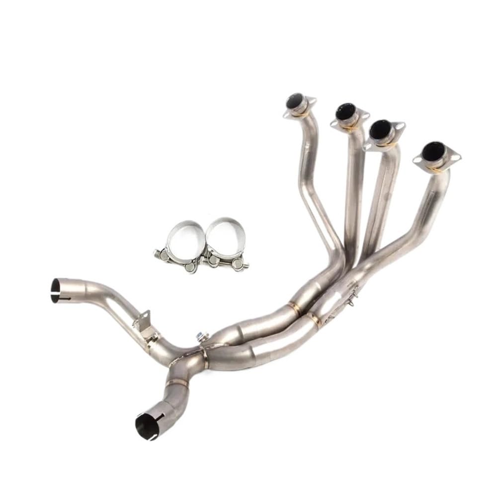 Auspuff Verbindungsrohr Z1000 Motorrad-Vollauspuffrohr, Titanlegierung, Vorderes Verbindungsrohr, Esacpe-Schalldämpfer Für Z1000SX 2010–2021 von LIDWF