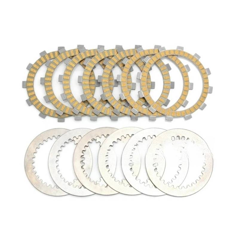 Kupplungs reibscheiben Kit Set Motorradzubehör Reibungsstahl-Kupplungsscheiben-Set Für CF&MO&TO NK250 NK 250 Kupplungsscheiben-Disc-Kit von LIDWF