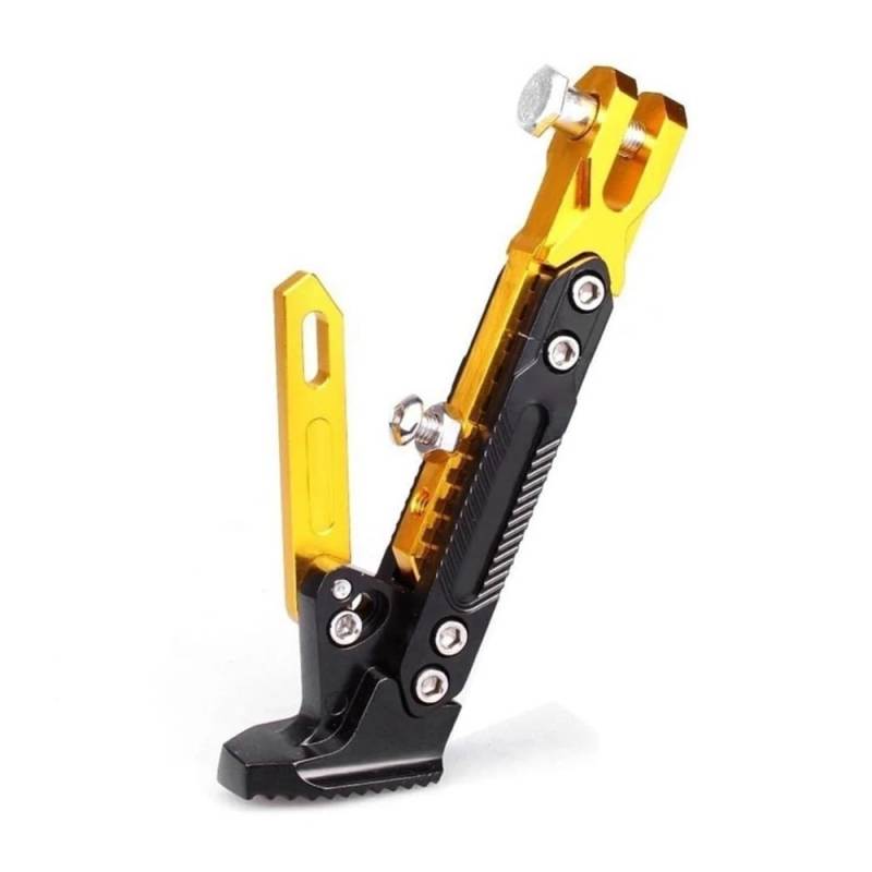 Seitenständer Ständer Abstellstütze Einstellbare Seite Parkplatz Fuß Motorrad Ständer Parkplatz Wette Unterstützung Side Kick Ständer Für Roller Dirt Pit Bike von LIDWF