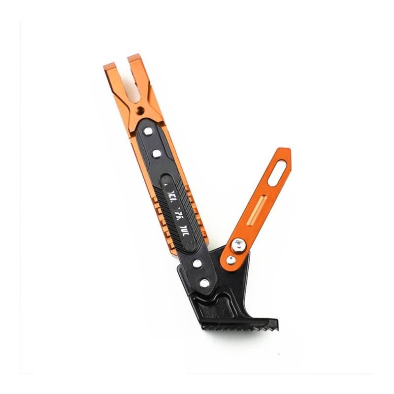 Seitenständer Ständer Abstellstütze Motorrad Ständer Parkplatz Kick Stand Halterung Fuß Seite Supportor Krücke Halter Dirt Bike Motorrad Zubehör Universal von LIDWF