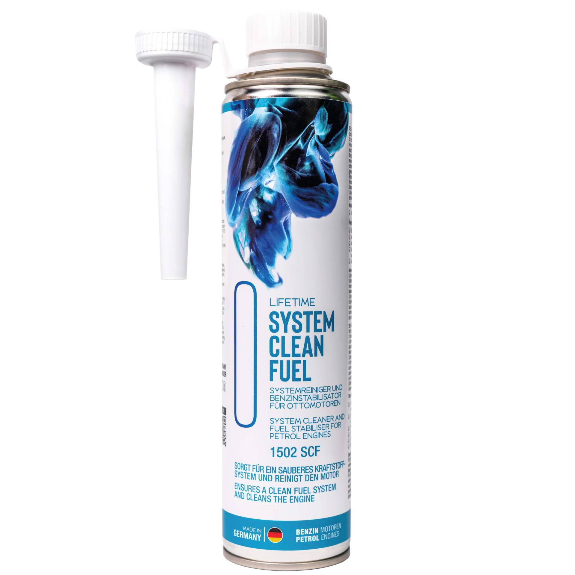 LIFETIME System CLEAN Fuel - Intensiv Benzin Systemreiniger | Motorreiniger Benzin Additiv | Benzin Reiniger | Reiniger für alle Benzinmotoren - 400ml von LIFETIME