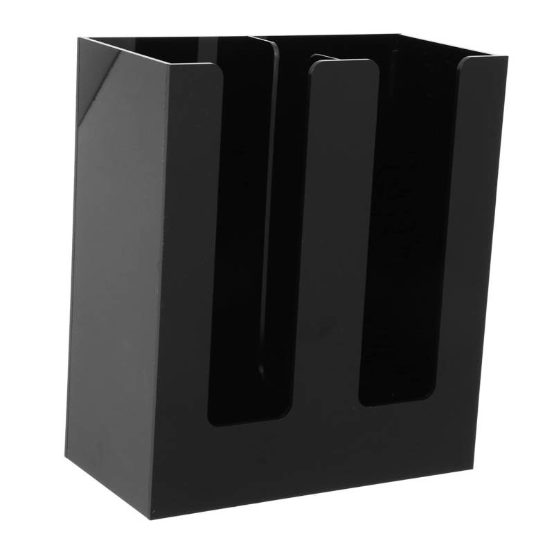 LIFKICH Pappbecher Organizerhalter Papierbecherspender mit Fächern Platzsparendes Design für Büro und Zuhause Minimalistischer Look zu Installieren von LIFKICH