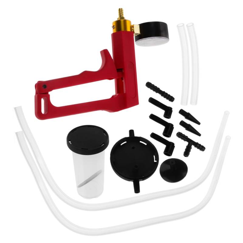 LIFKOME 1Satz Handheld Vakuumpumpe Bremsentlüftungsset für Autos und Motorräder und Benutzerfreundliche Entlüftungswerkzeuge mit Starker Saugleistung für Effiziente von LIFKOME