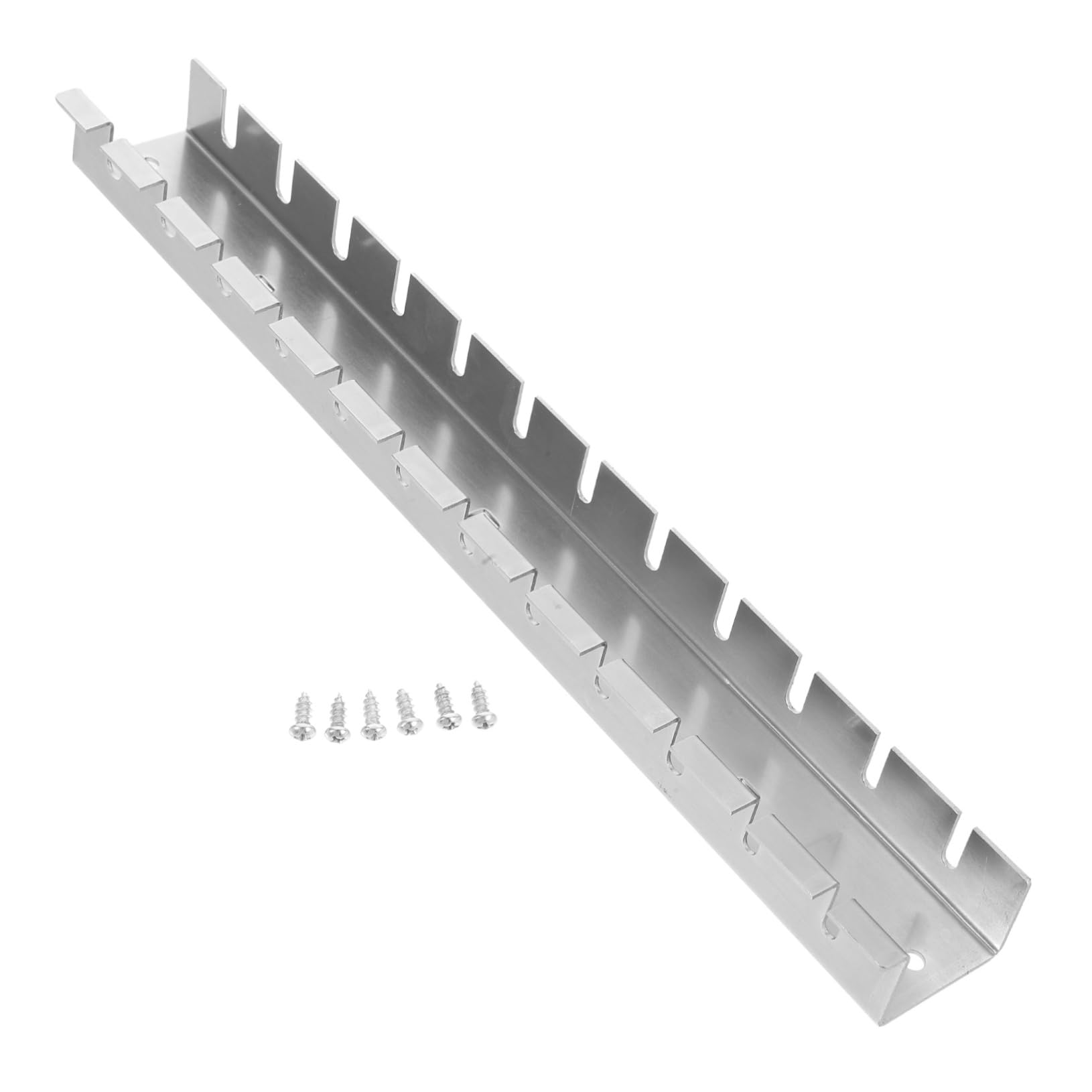LIFKOME Kabelorganisator Schraubendreherhalter Werkzeug-Organizer für die Wand Schraubendreherregal Werkzeug-Wand-Organizer Schraubendreher-Organizer Stahl Silver LIFKOME Kabelorganisator Schraubendreherhalter Werkzeug-Organizer für die Wand Schraubendreherregal Werkzeug-Wand-Organizer Schraubendreher-Organizer Stahl Silver von LIFKOME