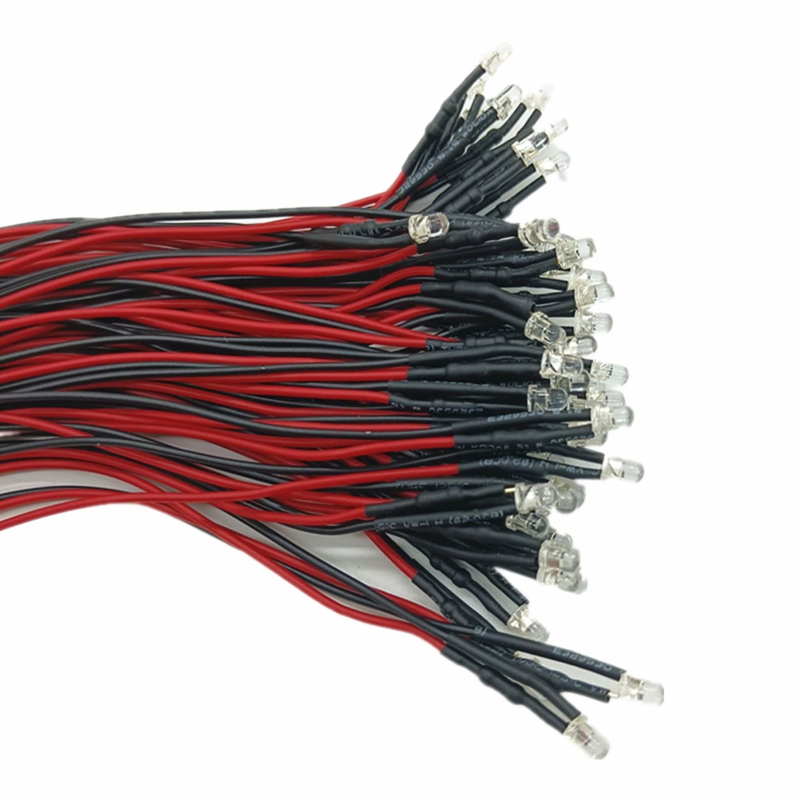 50–100 Stück 3 Mm/5 Mm Rot/grün/blau/RGB Weiß UV DC12V Rund Vorverdrahtete Wasserklare LED Mit Kunststoffhalter,20 Stück Ohne Halter,3mm Uv 50–100 Stück 3 Mm/5 Mm Rot/grün/blau/RGB Weiß UV DC12V Rund Vorverdrahtete Wasserklare LED Mit Kunststoffhalter,20 Stück Ohne Halter,3mm Uv von LIGHBIB