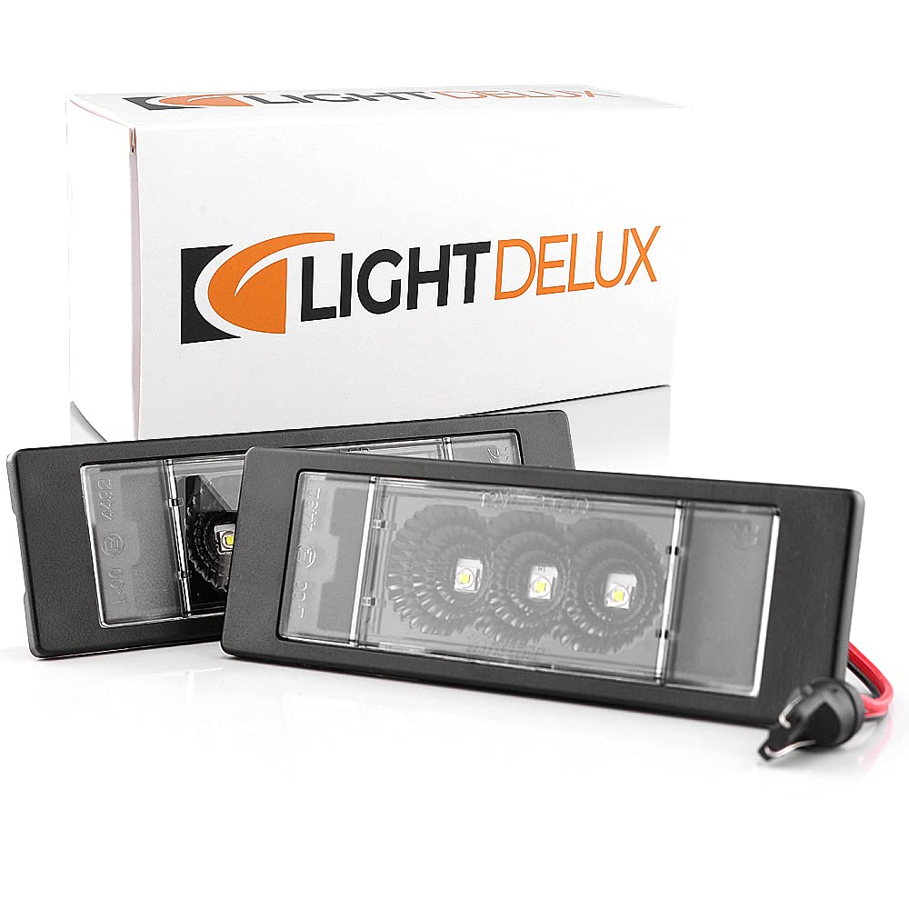 LED Kennzeichenbeleuchtung Canbus Module mit E-Zulassung V-030122 von LIGHTDELUX