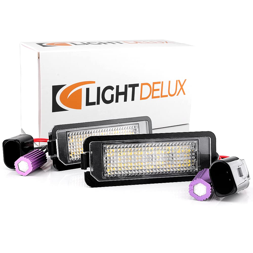 LED Kennzeichenbeleuchtung Canbus Module mit E-Zulassung V-030601 von LIGHTDELUX