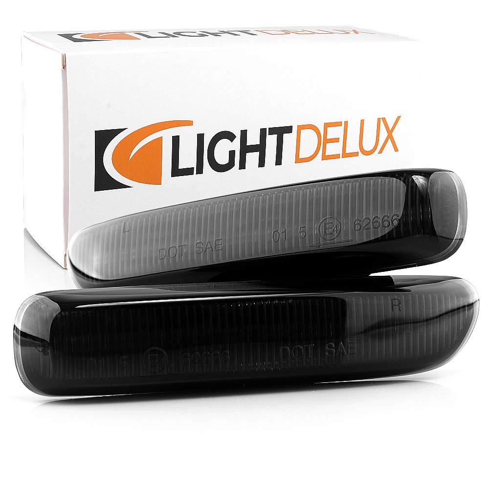 LIGHTDELUX Ersatz für LED Blinker Seitenblinker Blinkleuchte für BMW 3er E46 alle Modelle vor Facelift V-170184 von LIGHTDELUX