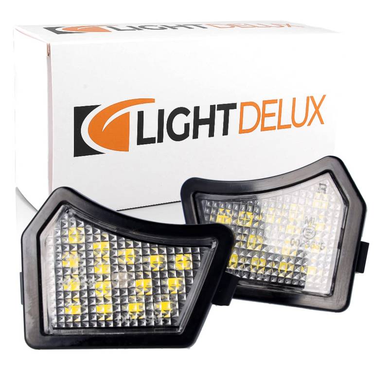 LIGHTDELUX Ersatz für LED Umfeldbeleuchtung Ausstiegsbeleuchtung Türlicht mit Prüfzeichen ohne Fehlermeldung V-182501 von LIGHTDELUX