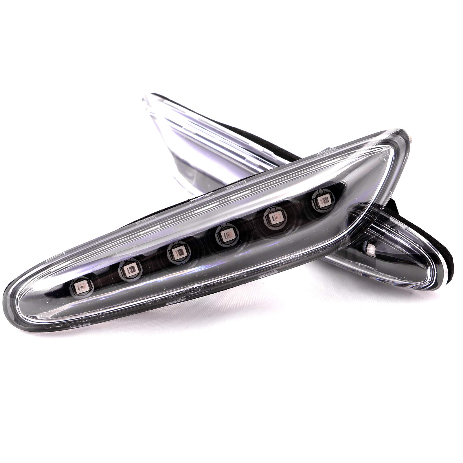 LIGHTDELUX LED Blinker Seitenblinker Blinkleuchte Kompatibel mit 1er E81 E82 E87 E88, 3er E46 E90 E91 E92 E93, 5er E60 E61, X3 E83, X1 E84 V- LIGHTDELUX LED Blinker Seitenblinker Blinkleuchte Kompatibel mit 1er E81 E82 E87 E88, 3er E46 E90 E91 E92 E93, 5er E60 E61, X3 E83, X1 E84 V- von LIGHTDELUX