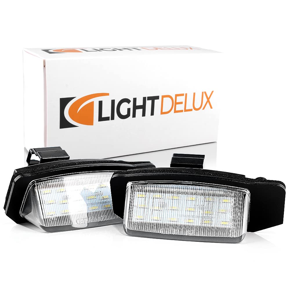 LIGHTDELUX LED Kennzeichenbeleuchtung Canbus Module mit E-Zulassung V-032801 von LIGHTDELUX