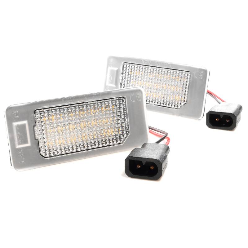 LIGHTDELUX LED Kennzeichenbeleuchtung Canbus Plug&Play mit E-Zulassung Canbus V-030109 von LIGHTDELUX
