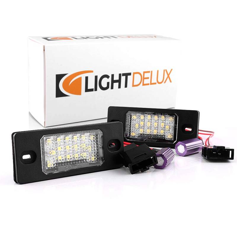 Light Delux LED Kennzeichenbeleuchtung mit Zulassung V-030608 von LIGHTDELUX