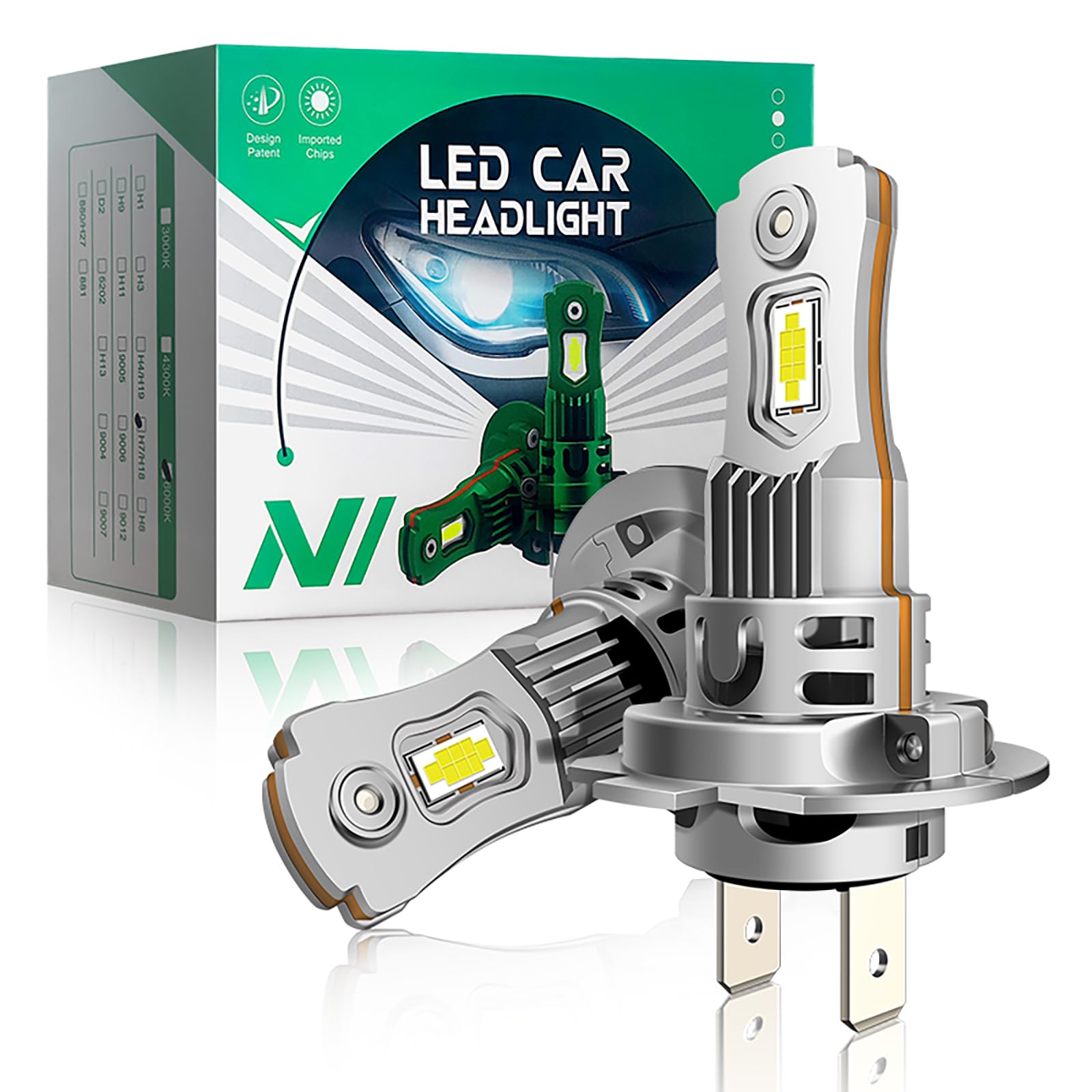 LIGJOY LED Lampe 12V 6000K 20000LM Birne, 500% Heller als Halogen Glühbirne, Aluminium, Weiß, 1:1 Originalgröße, Die Xenon Brenner - Alternative 2 Stück LIGJOY LED Lampe 12V 6000K 20000LM Birne, 500% Heller als Halogen Glühbirne, Aluminium, Weiß, 1:1 Originalgröße, Die Xenon Brenner - Alternative 2 Stück von LIGJOY