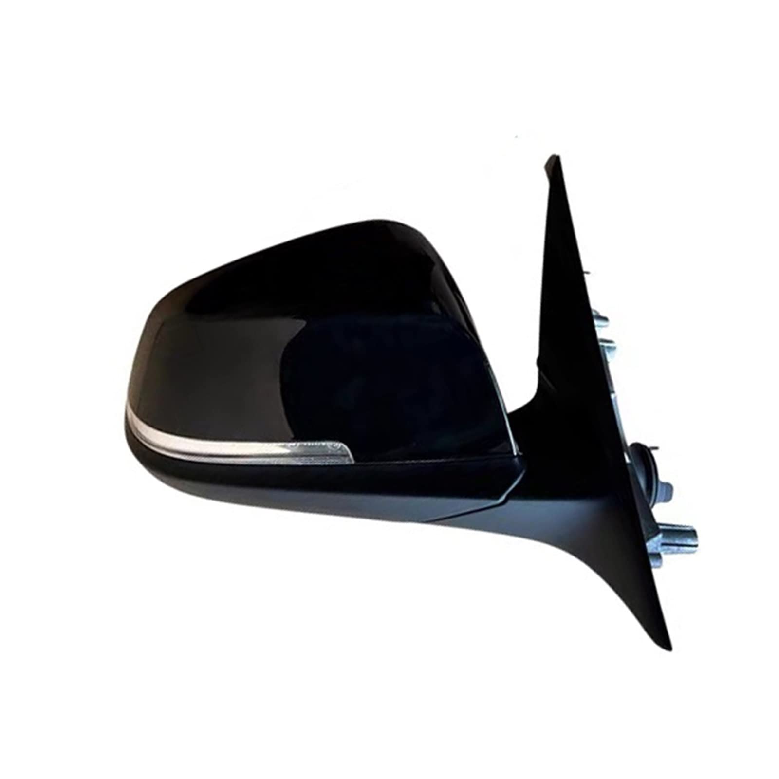 Auto-Seitenrückspiegel-Montagezubehör, kompatibel for BMW 3er F30 2011 2012–2018. Auto-Seitenspiegel, elektrisch klappbar, Heizung(Color:Black Right) von LIINYTG