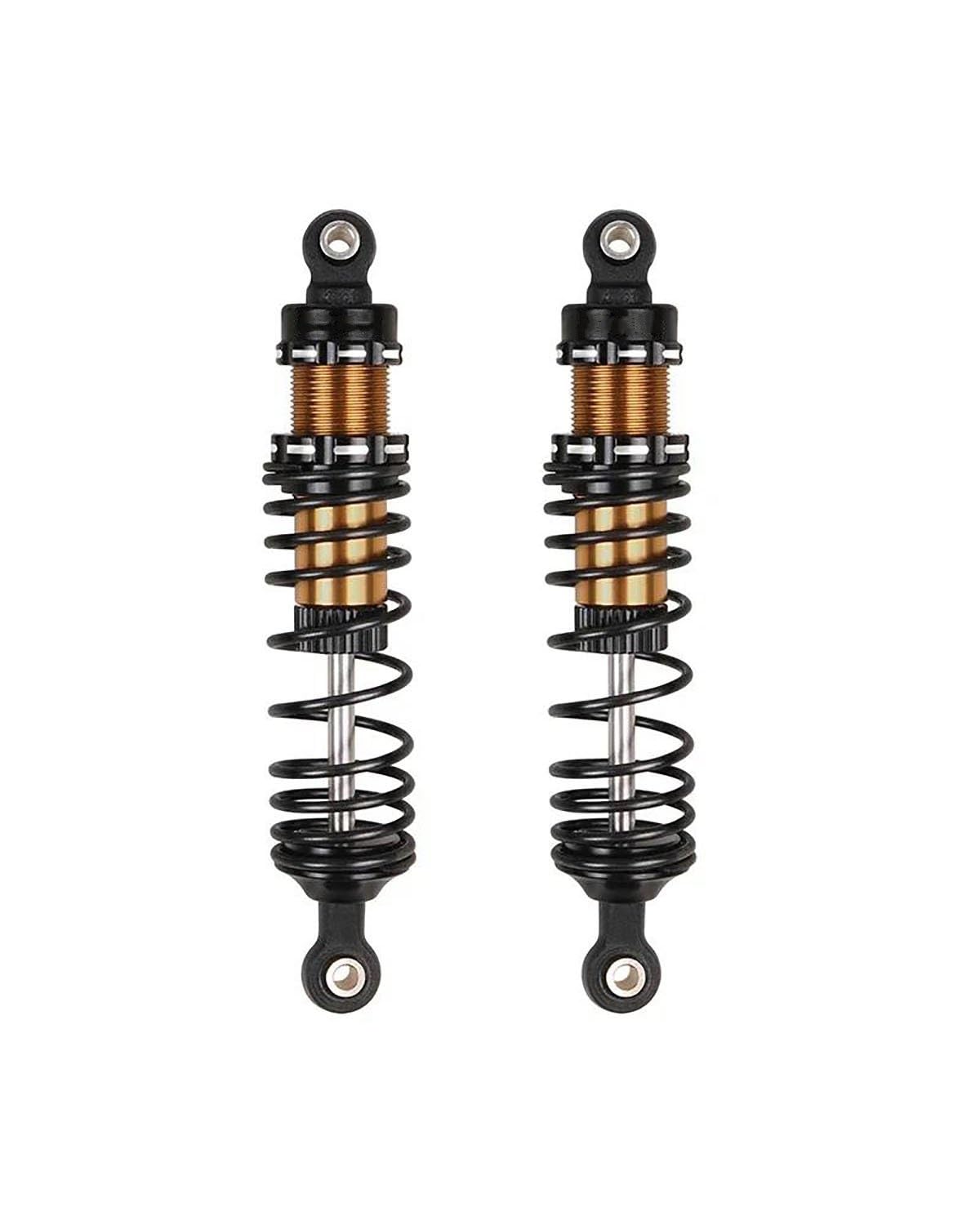 Stoßdämpfer 90/100mm Stoßdämpfer 1/10 FÜR F150 FÜR Raptor Kurze Karte Vorne Und Hinten Einzigen Rohr Stoßdämpfer Fernbedienung Auto Teile Motorrad Stoßdämpfer(90mm) von LIJHGFFA
