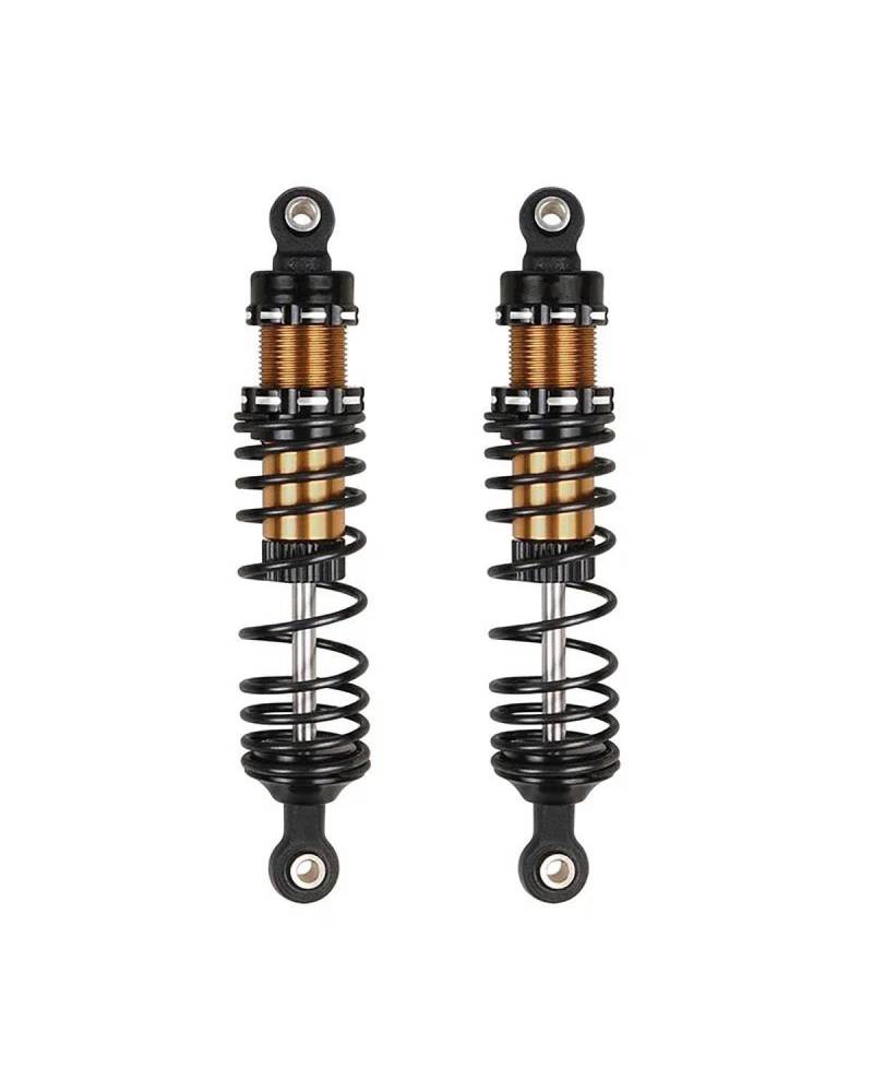 Stoßdämpfer 90/100mm Stoßdämpfer 1/10 FÜR F150 FÜR Raptor Kurze Karte Vorne Und Hinten Einzigen Rohr Stoßdämpfer Fernbedienung Auto Teile Motorrad Stoßdämpfer(90mm) von LIJHGFFA