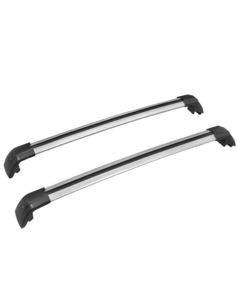 LIJHGFFA Dachträger Auto Für Hyundai Santa Fe 2013-2018 2 Stück Aluminiumlegierung Seitenstangen Kreuzschienen Dachträger Gepäck Auto Dachträger von LIJHGFFA