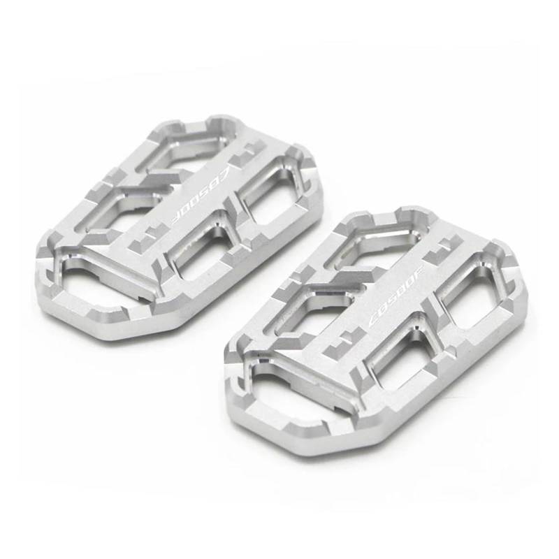 Vorderes Fußpedal Für H&ONDA CB500X CB500F CB400X CB400F CB 500X/F 400X/F CBR500R Motorrad Vorne Fußrasten Pedal Enlarger(Silver3) von LIJUNSHANI