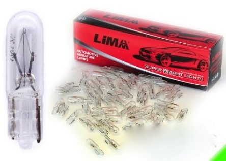 50 x (Stück) w1.2w T5 Miniatur Tacho Lampe Lima 1,2 Watt Glühbirne Angebot 04429 von 9012 HIR2