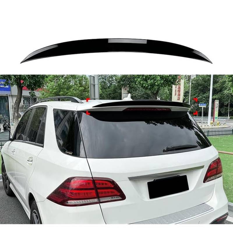 Auto Heckspoiler für Benz ML-Class GLE-Class W166 2012-2018 AMG, ABS Kofferraumspoiler Dachspoiler Spoilerlippe Spoiler Flügel Lippe Kratzfest Tuning Zubehör von LIMIMIKAIXIN