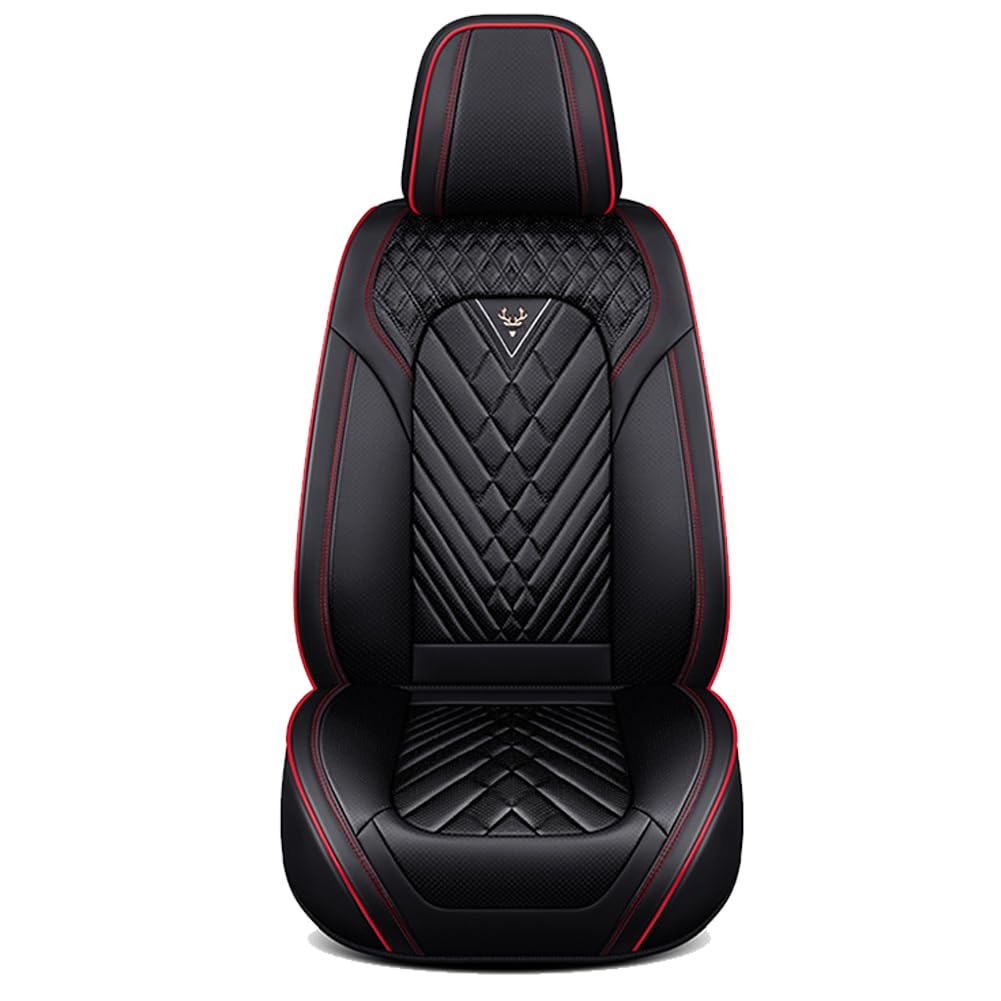LIMIMIKAIXIN Auto Sitzbezüge Sets für Kia Sportage GT Line(QL) 2015-2018, Autositzbezüge Sitzschoner Schonbezug Sitzauflage Wasserdicht Vordersitze und Rückbank Zubehör,A/Standard-C/Black~red line von LIMIMIKAIXIN