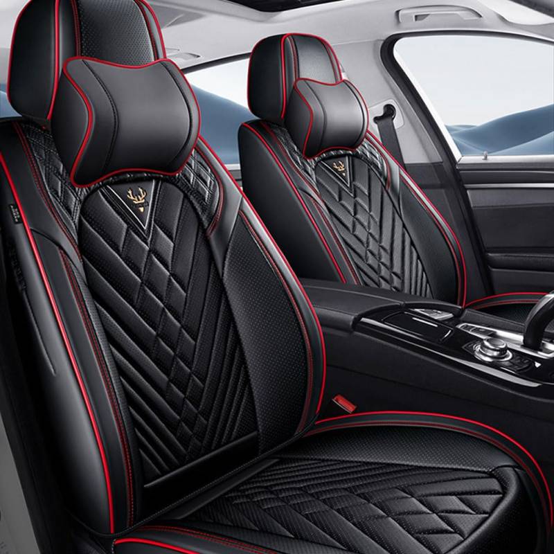LIMIMIKAIXIN Auto Sitzbezüge Sets für Vw Golf Id.3 Id.4 Id.5 Id.7 Polo Arteon Passat, Autositzbezüge Sitzschoner Schonbezug Sitzauflage Wasserdicht Vordersitze und Rückbank Zubehör von LIMIMIKAIXIN