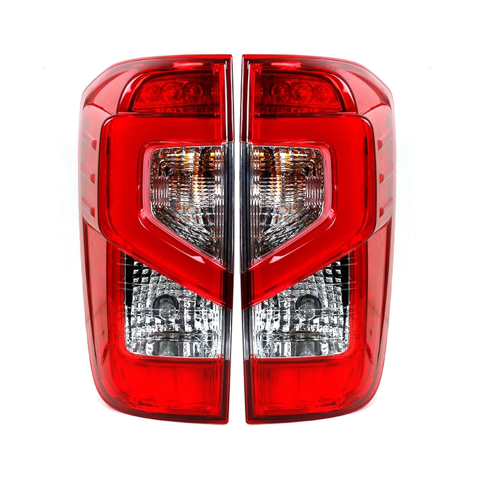 2 Pcs Lampen Auto Hinten L-E-D rücklicht Bremslicht rücklicht Für Nissan Navara Np300 2015 2016 2017 2018 2019 2020 2021 von LINCYS
