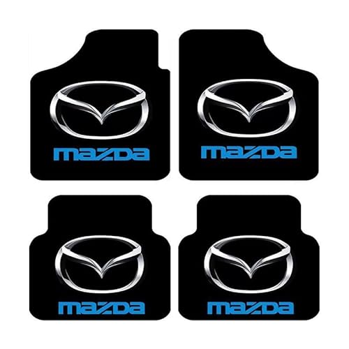 4 Stück Auto FußMatten, Für Mazda CX-7 2006-2012 Allwetter Bodenmatten Wasserdicht Anti Rutsch Tragen teppiche Autozubehör von LINCYS