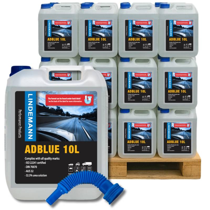 LINDEMANN Adblue 10L Pallet - 60-Pack von LINDEMANN