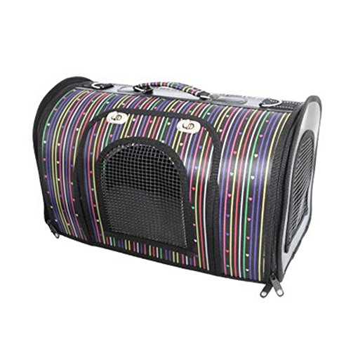 RainBabe Transporttasche Komfort Airline Haustier Katzentragetasche Weich-seitig Tasche Mit Matte Hunde Katzen von LING