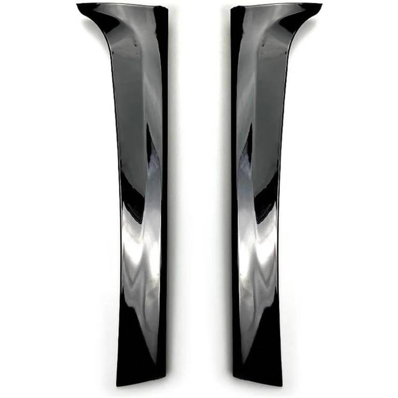 Auto Heckscheiben-Seitenspoiler Abs Seitenflügel Für Audi A6 C7 Avant 2012 2013 2014 2015 2016 2017 Kofferraum Spoiler 1Paar Helles Schwarz von LINGLW